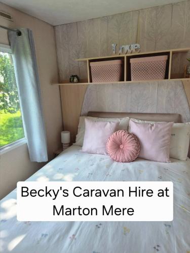 Becky's Caravan at Marton Mere in Marton