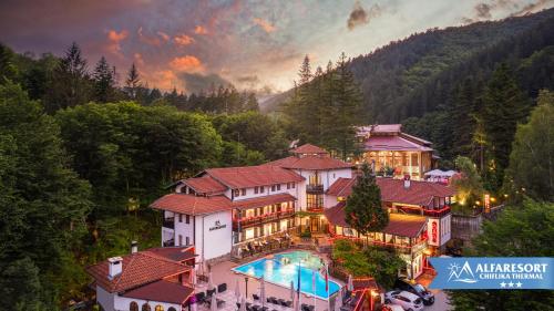 Viesnīcas āriene, Hotel Alfaresort Thermal Chiflika in Chiflik