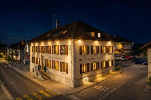 A szálláshely kívülről, Hôtel de la Couronne (Hotel de la Couronne) in Les Bois