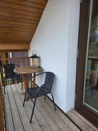 Balkons/terase, Art & Sound Studio by the Lake in Langstini