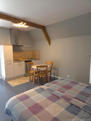 virtuve, Au havre d'Omaha Logement D in Vierville Sur Mer