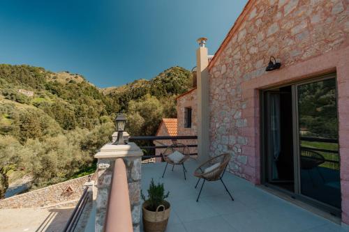 Balcony/terrace, Villa FoRest luxury in nature with private pool in Keramies