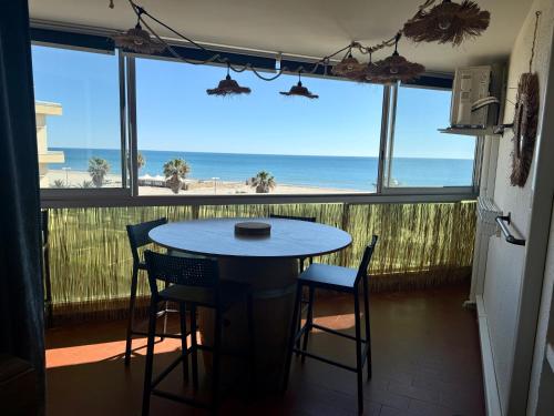Appart Vue Mer Canet plage
