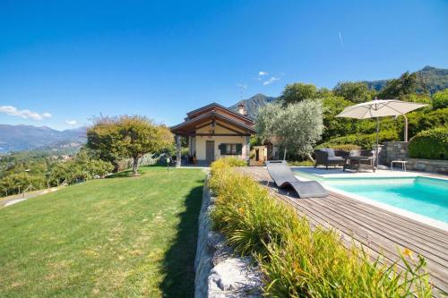 Viesnīcas āriene, Villa Giorgia Lake View Villa with Private Pool - Happy Rentals in Castelveccana