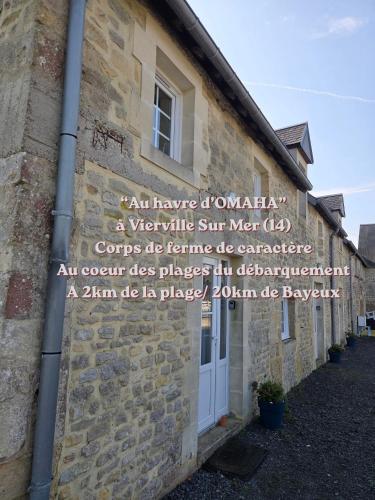 Viesnīcas āriene, Au havre d'Omaha Logement D in Vierville Sur Mer