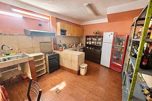 keuken, Casa de Huéspedes "La Casa Bonita" (Casa de Huespedes "La Casa Bonita") in La Paz