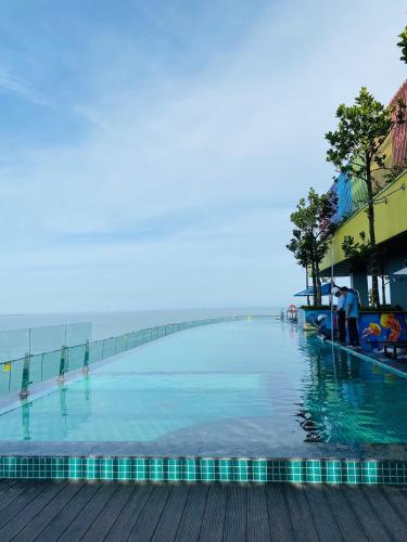 Balkon/Terrasse, Flamingo Hai Tien - Ocean View Resorts in Thanh Hoá / Sầm Sơn Beach