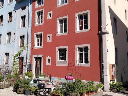 Kilátás, Maison La Coquille in La Chaux-de-Fonds