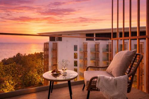 Exterior view of Prestige 713 - tuz przy plazy - widok na morze - basen, sauna , jacuzzi w cenie pobytu - Easy - Rent