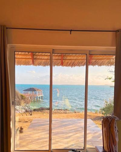 景觀, Les Paillottes de Babaomby Hotel in 安齊拉納納