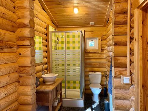 Outdoors Holten - Romantic Lodge met hottub & bad in Рійсен