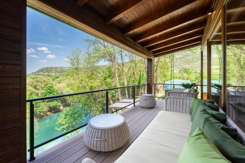 Erkély/terasz, Oria Retreat in Danilovgrad