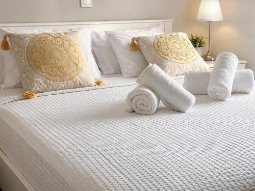 Bed, Elli's House - Apartment in Lixouri
