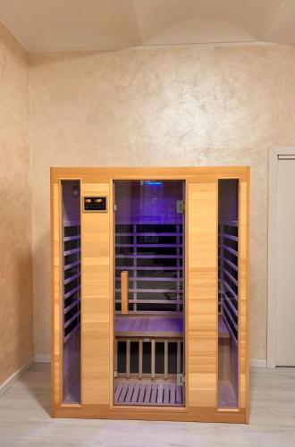 Sauna, Appartamento indipendente con sauna infrarossi in cascina in Calosso