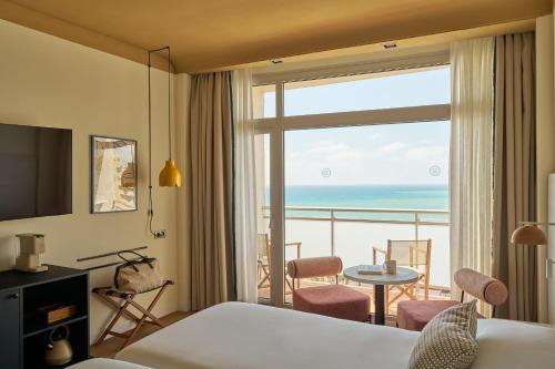 Habitación 2 camas, deluxe, vistas al mar