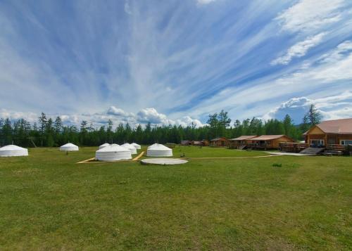 Khunodod resort Khuvsgul lake in Hatgal