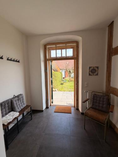Ieeja, Apartment in einem Feldsteinhaus zwischen Ulrichshusen und Basedow in Moltzow