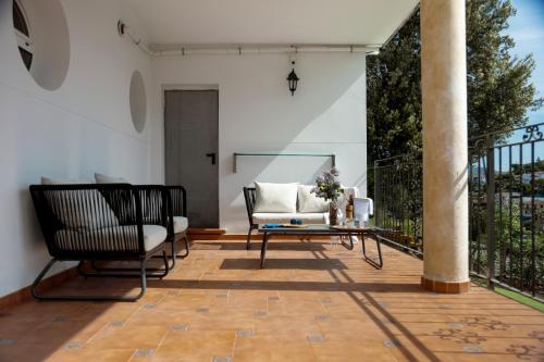 Erkély/terasz, Makasi Home - Planta baja con piscina en Argentona in Argentona