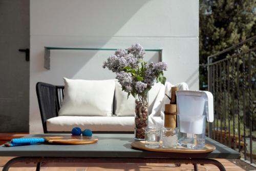 Erkély/terasz, Makasi Home - Planta baja con piscina en Argentona in Argentona