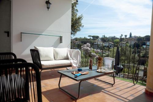 Erkély/terasz, Makasi Home - Planta baja con piscina en Argentona in Argentona