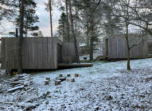 Exterior view, Architect-Designed Dream House Amidst The Woods in Krakaer