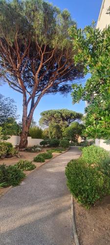 T3, 2ch, classé 3,parking gratuit sur place à 600m de la plage, des commerces ,du port proche st tropez