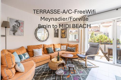 Duplex 2 chambres TERRASSE, MEYNADIER- FORVILLE A2B234