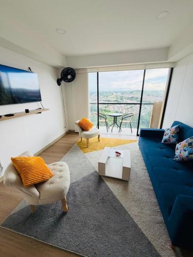Luxury Loft with Nature View Sauna 100 Mbps