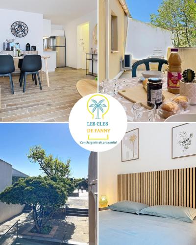Le Cocon des Falaises 1ch, clim, wifi, terrasse