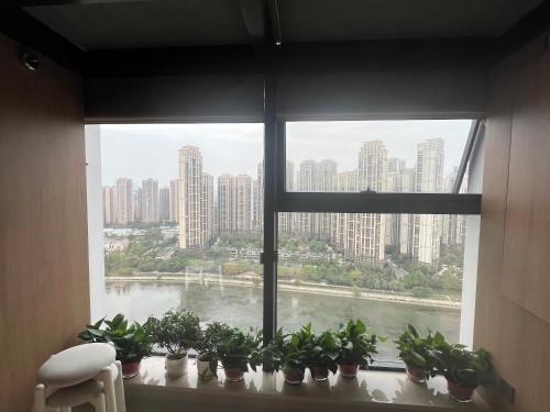 锦江晨栖 极地公园 麓湖湿地2卧2卫1厅6人 1号线海昌路5号线南湖立交 侘寂住可做饭 - image 4