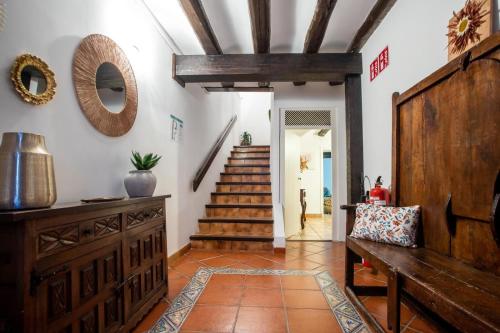 coqueta casa rural con terraza y barbacoa in Mendigorría
