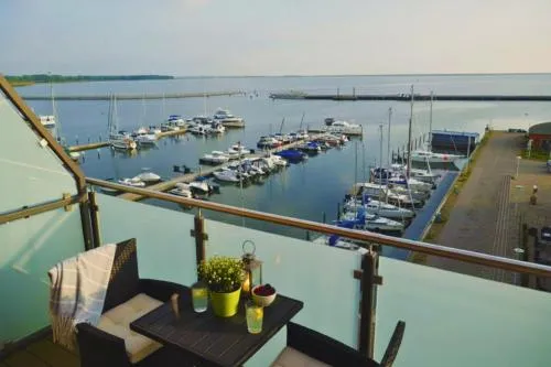 Nordlichter Barth- Ferienwohnung mit Wasserblick und Balkon in Barth, Deutschland