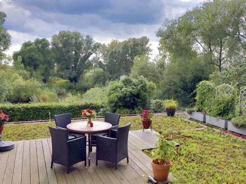 Erkély/terasz, Ferienwohnung Elbperle in Artlenburg