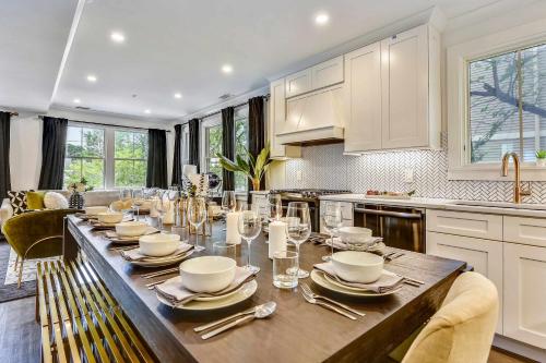 Mid-Century Glam Retreat Near T in Jamaica Plain