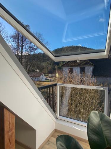 陽台/露台, Le clos du moulin - Studio loft aux pieds des Vosges in 瑟温