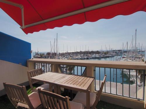 Studio avec parking, vue port - 2 pers. - FR-1-874-26