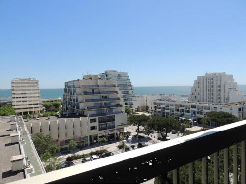 Studio vue panoramique mer, clim - 3 pers. - FR-1-874-81