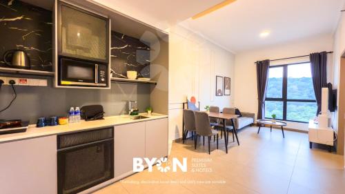 Kitchen, Forte Seasons Mossaz Premium Suites Petaling Jaya by BYON near Bucida Court
