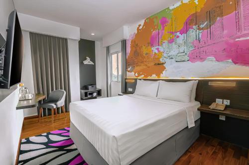 1 double bed