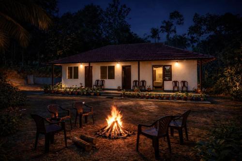 BlueMoon Homestay - Home Food, Estate, Near to Falls and View Points - Anughatta
