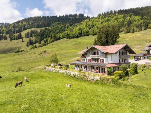 Alpenrösle Ferienwohnungen - Berge - Ruhe - Traumaussicht 1-, 2- und 3-Raum-Wohnungen, Panoramasauna