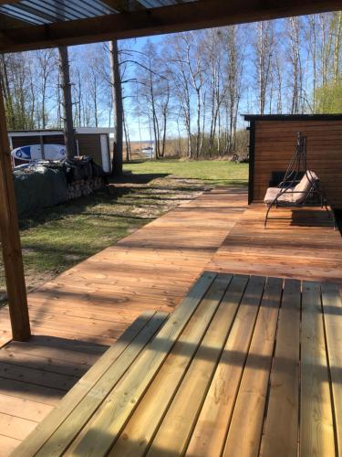 Saare-Toominga camping house in Vaibla