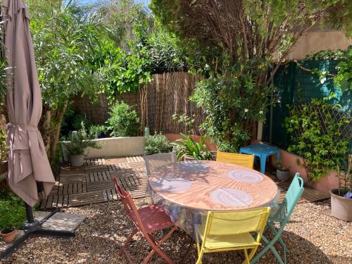 Appartement avec jardin, proximité plage