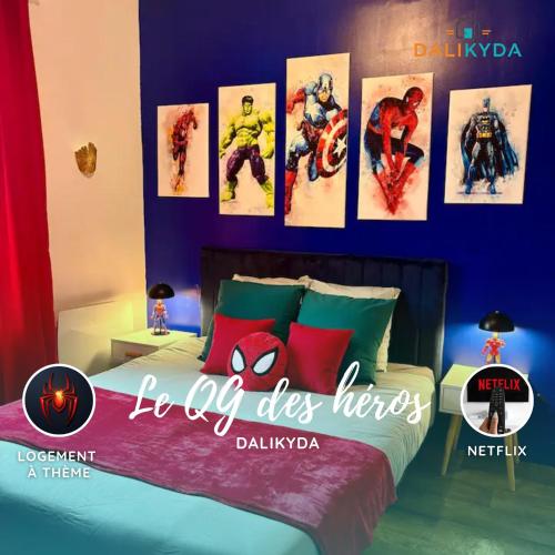 Dalikyda - Le QG des Héros- stationnement Gratuit