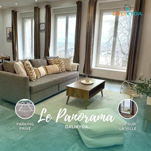 Dalikyda - Le Panorama - Jardin et Parking Privé sur la ville et aperçu Mer