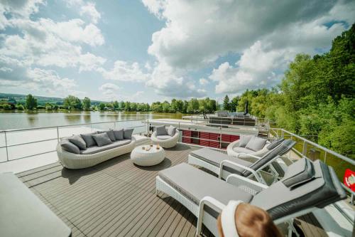 Балкон/тераса, Floatinghouse Dream Boat - LP6 in Boffzen