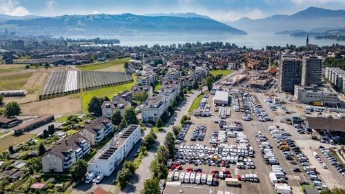 Kilátás, Anstatthotel Cham - self-check-in in Zug