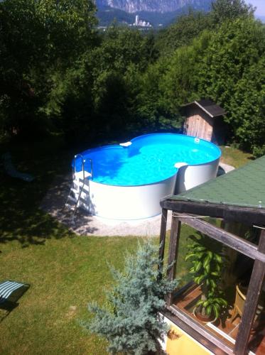 Swimming pool, Pension David in Puch bei Hallein
