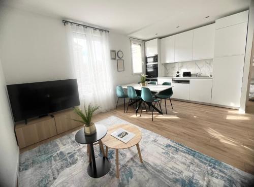 Appartement neuf climatisé 2 chambres 15 min Paris - Location saisonnière - Bagneux