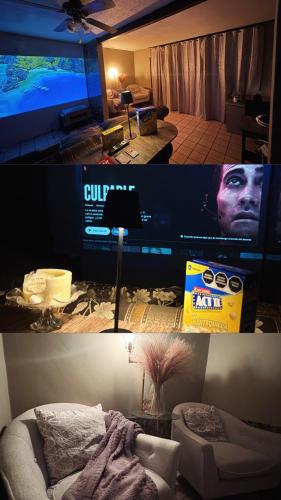 Home theater, relaxation, ideal for home office